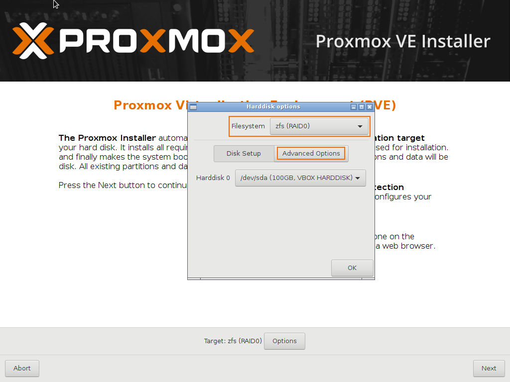 Proxmox VE ZFS Raid0